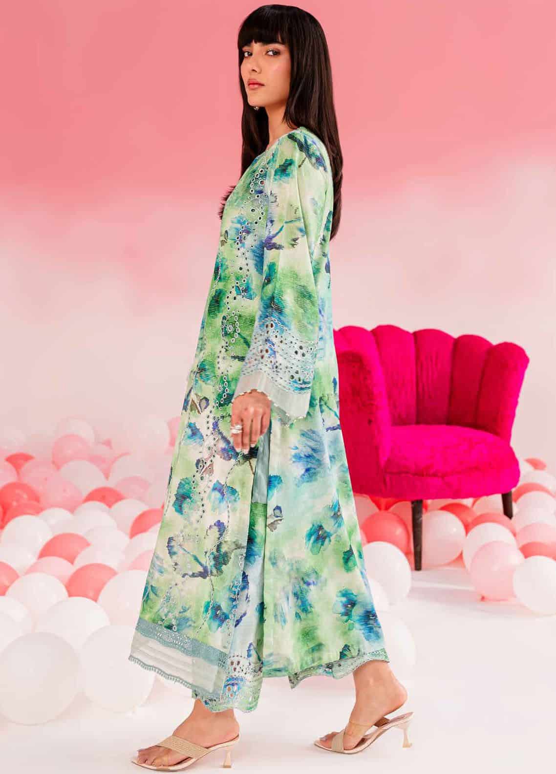 Ballerina By Nureh Chikankari Lawn | NU2-142 - Image 2