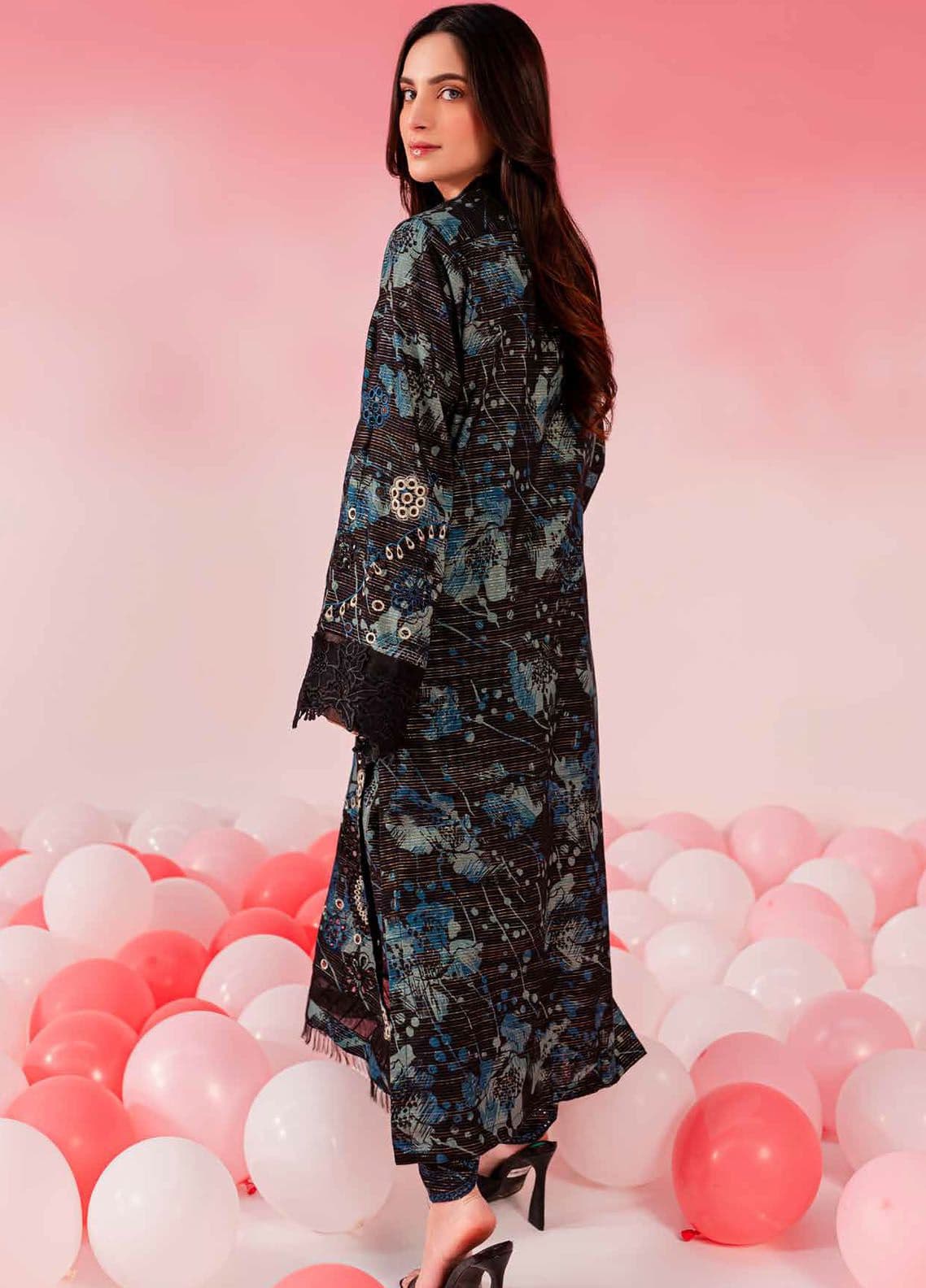 Ballerina By Nureh Chikankari Lawn | NU2-143 - Image 2