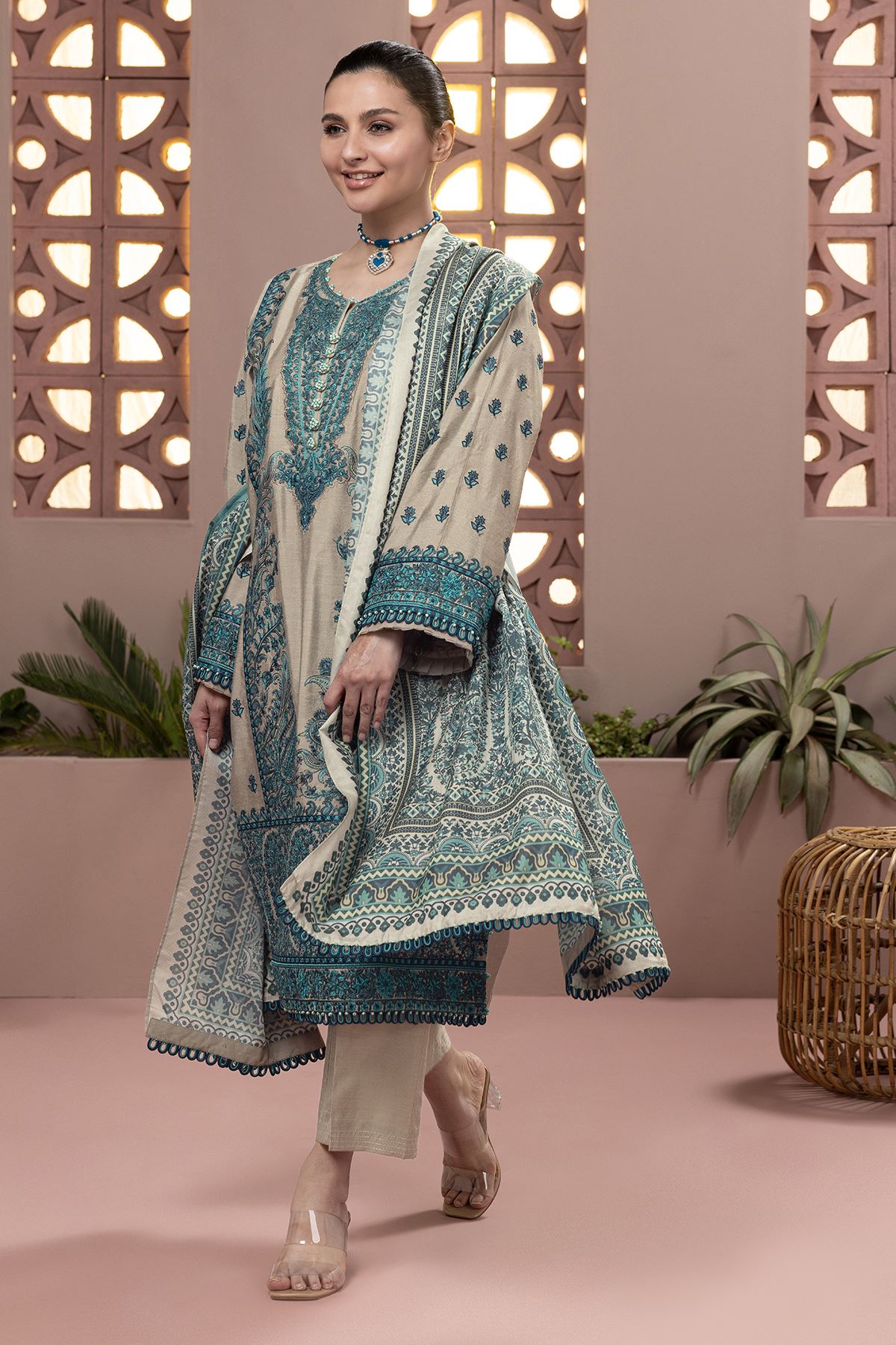 Khaadi | Mid-Summer | | bds240408_grey
