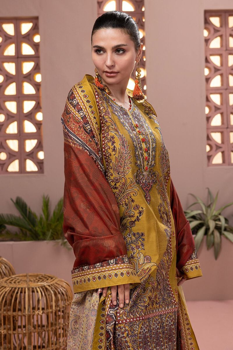 Khaadi | Mid-Summer | | bds240408_mustard - Image 2