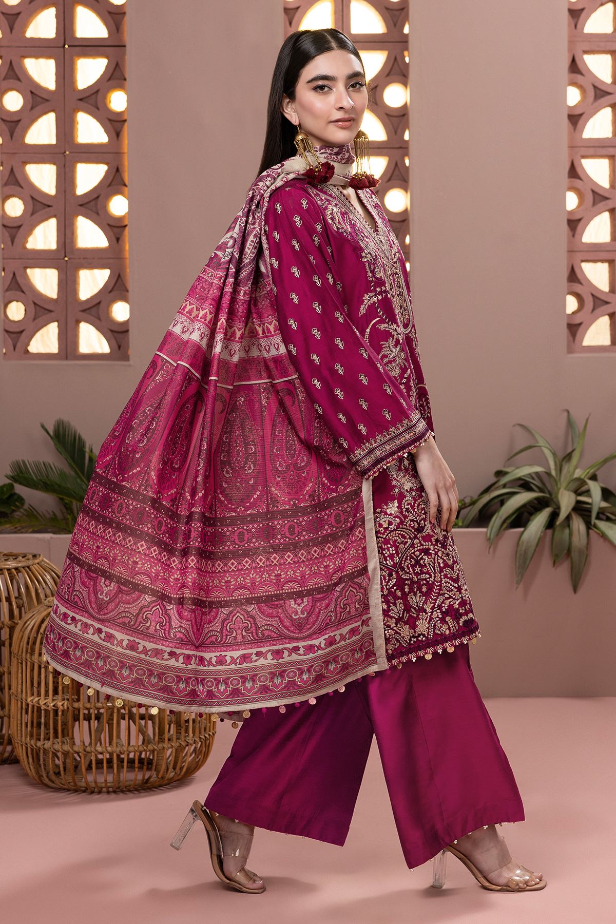 Khaadi | Mid-Summer | | bds240409_d-pink - Image 2