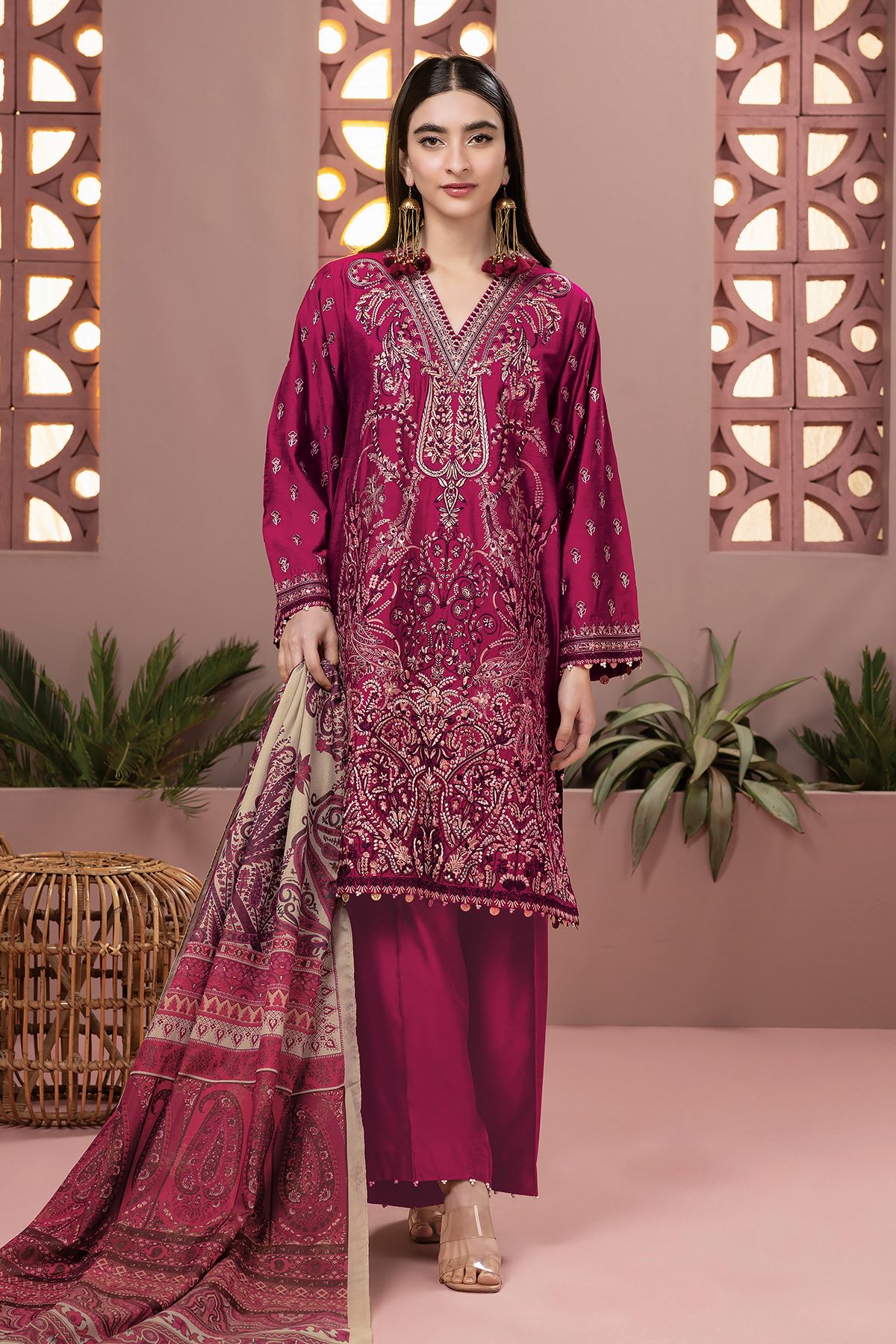 Khaadi | Mid-Summer | | bds240409_d-pink