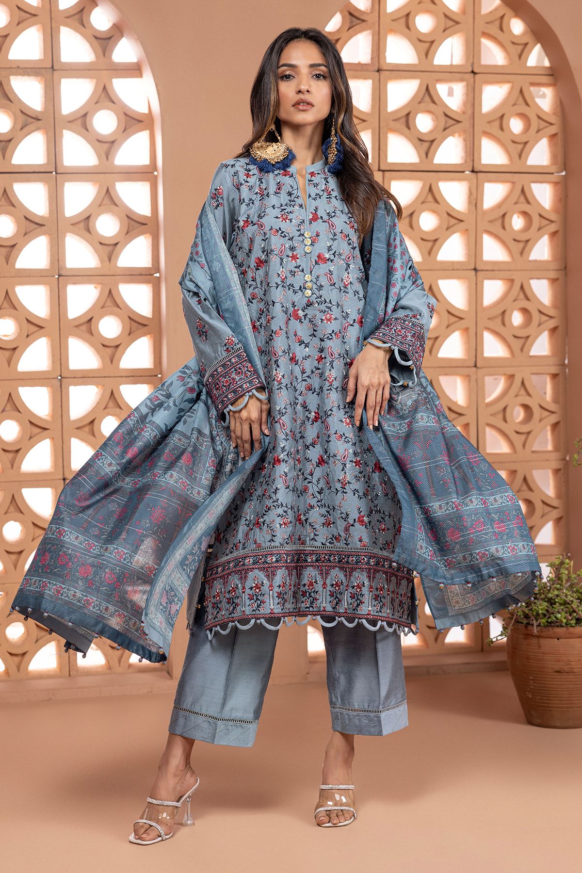 Khaadi | Mid-Summer | | bds240412_blue