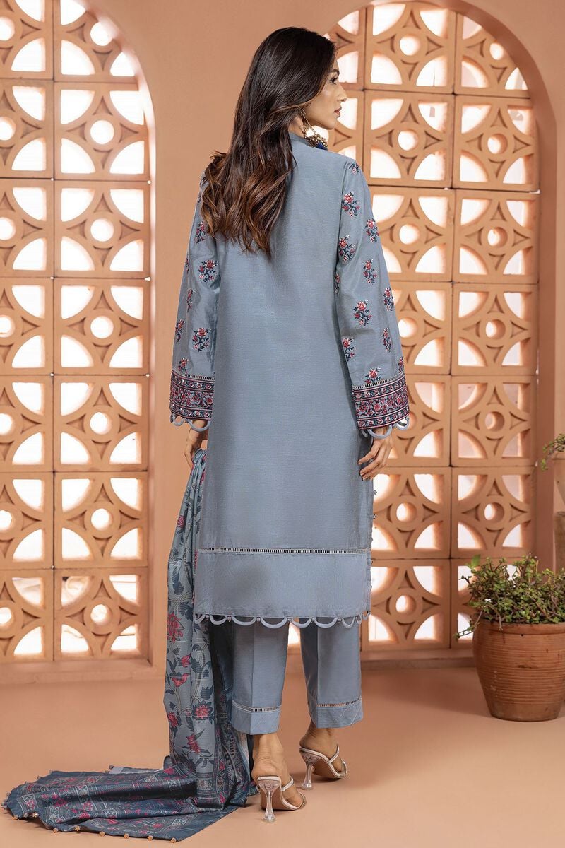 Khaadi | Mid-Summer | | bds240412_blue - Image 2