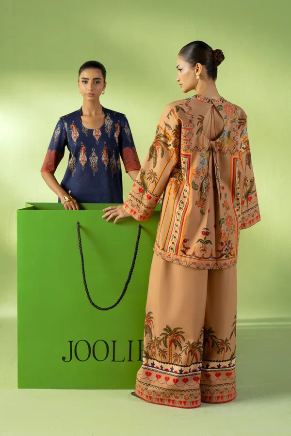 Alternative view of Saira Rizwan Digital Printed ’25 | GOLDEN HOUR – JPU25-05