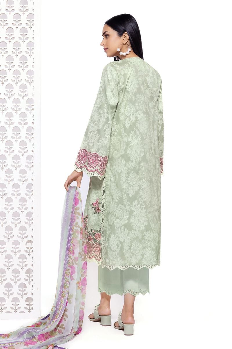 Khaadi Fall Collection | ca240805_green - Image 2