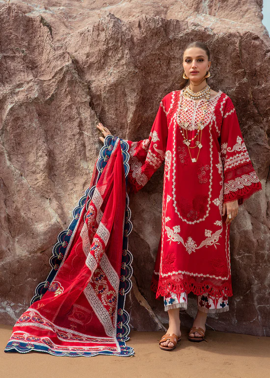 Crimson Lawn by Saira Shakira 24 | 5A