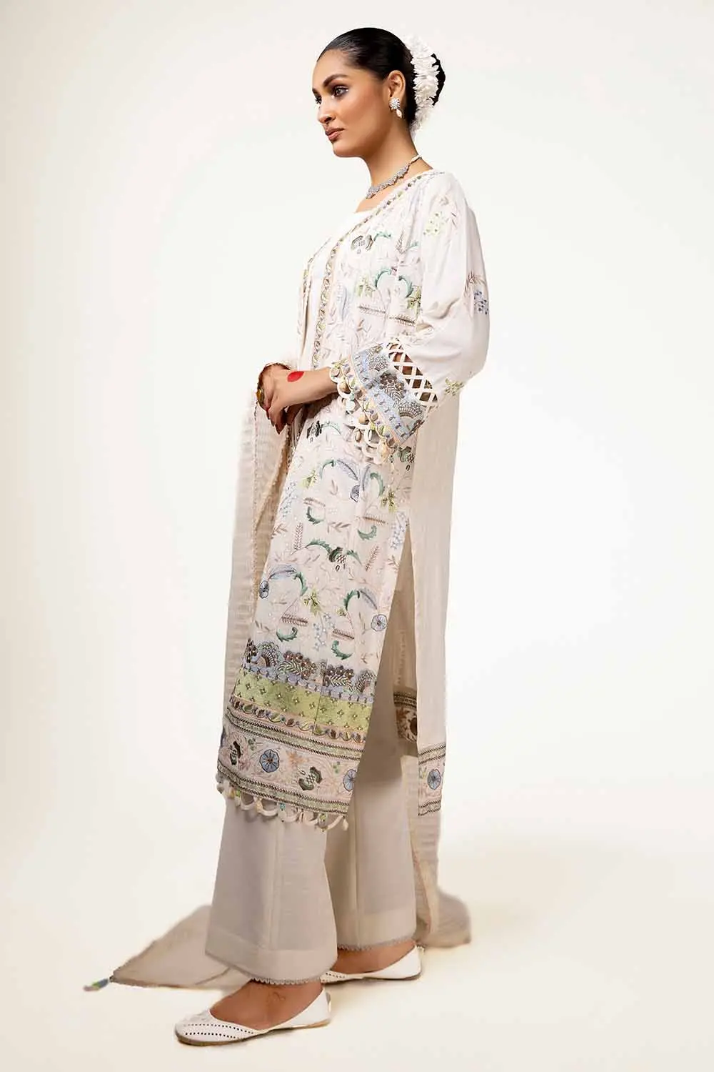 Sitara Luxury Collection from Gul Ahmed | FE-42083 - Image 3
