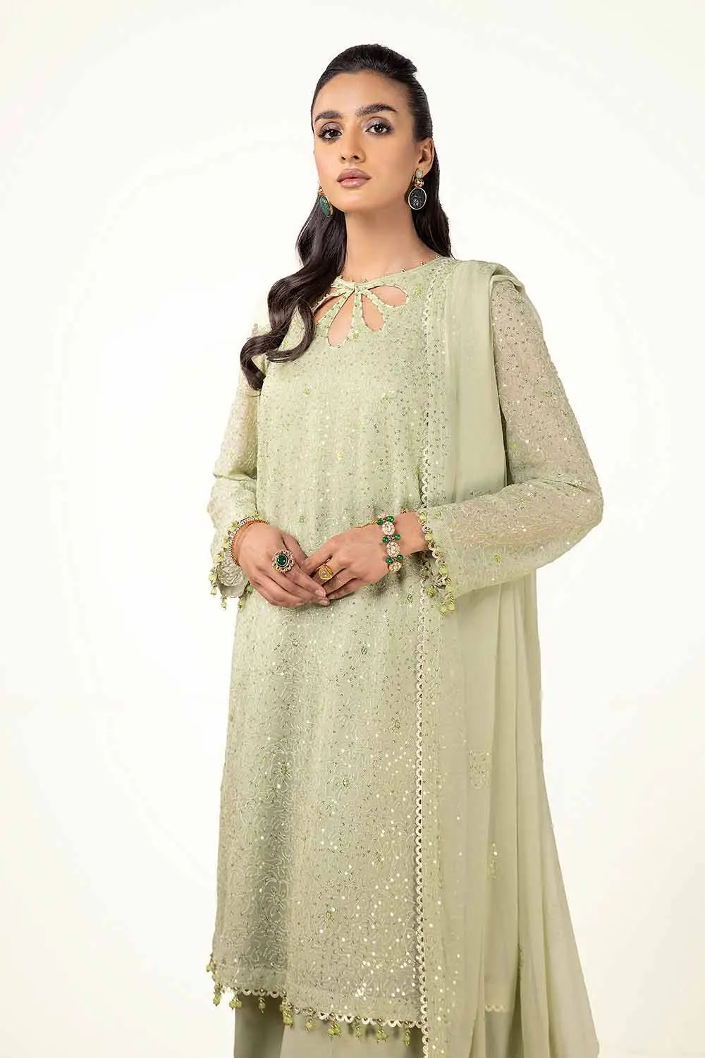 Sitara Luxury Collection from Gul Ahmed | FE-42084 - Image 4