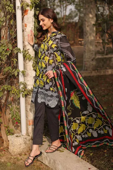 Gul Ahmed Essentials Lawn | CL-32173 (GZ-126) - - Image 2