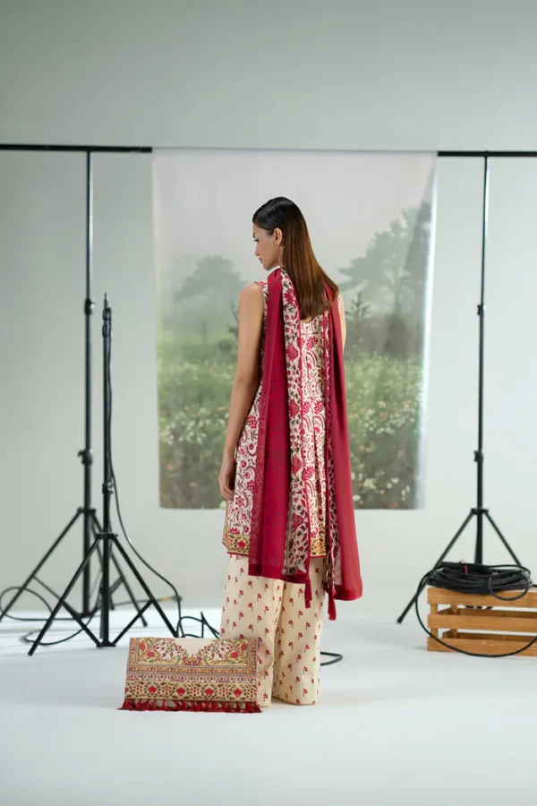 Alternative view of Saira Rizwan Digital Printed ’25 | SUNDAY STROLL – JPU25-08