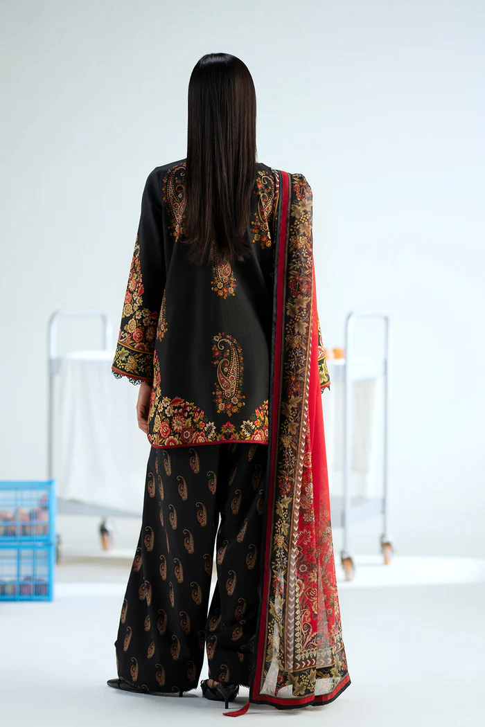 Saira Rizwan Digital Printed ’25 | DRAMA QUEEN – JPU25-01 - Image 2