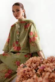 Sana Safinaz Mahay Summer Lawn – 010A-AG (GZ-465) - Image 3