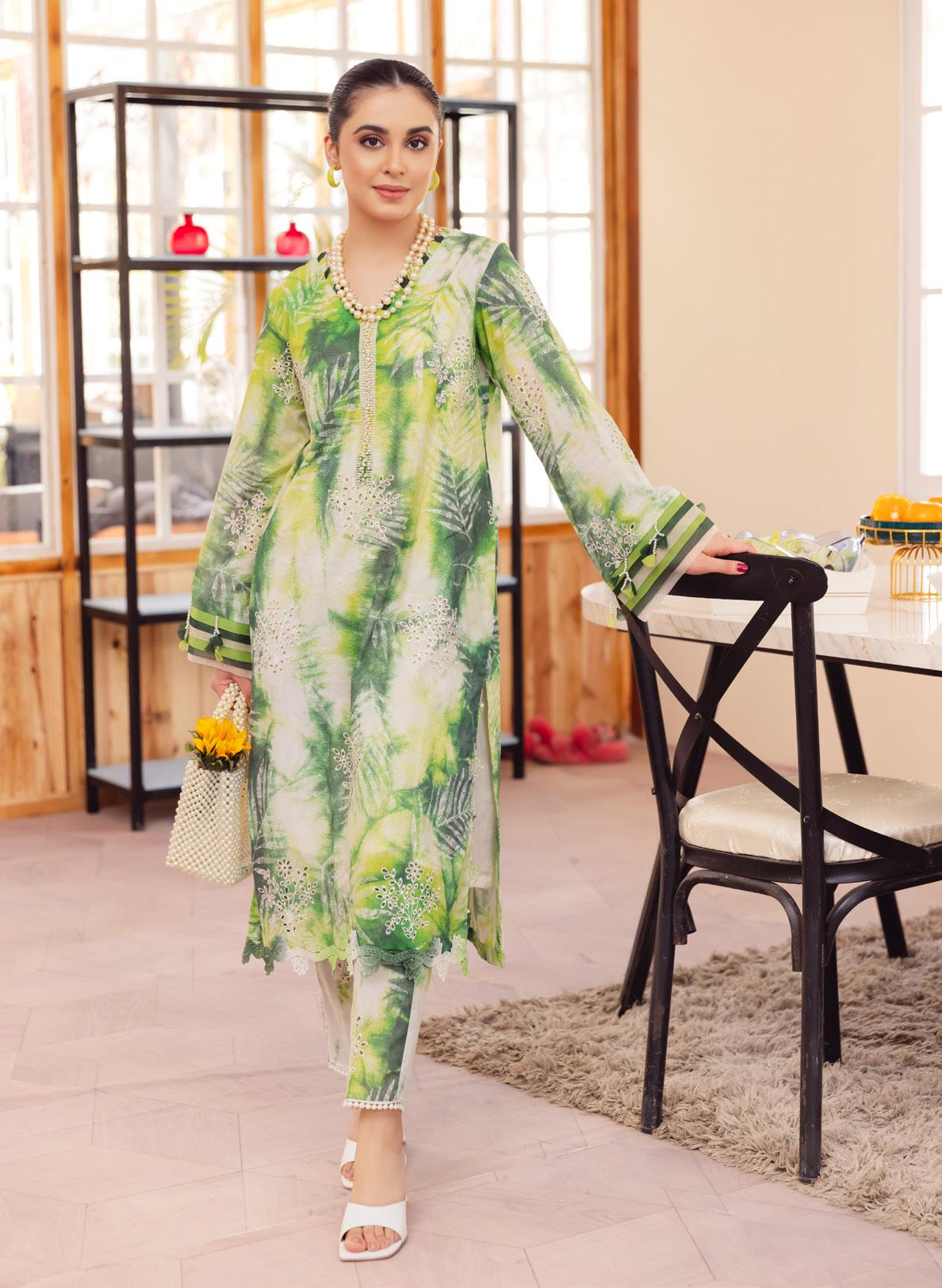 Nureh Ballerina Chikankari Lawn | NU2- 87 (GZ-247)