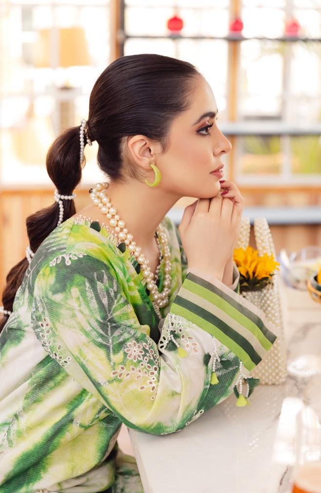 Nureh Ballerina Chikankari Lawn | NU2- 87 (GZ-247) - Image 3