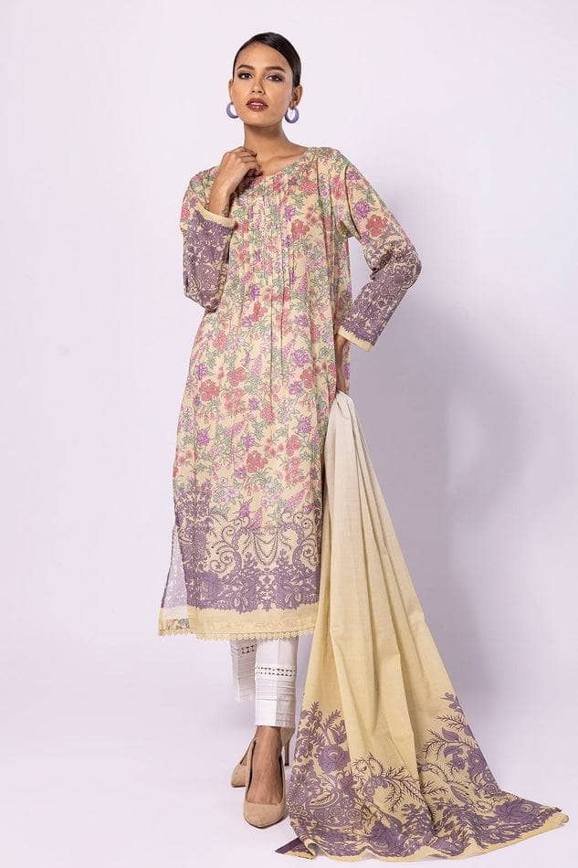 Khaadi Summer Neutrals | LLA2312 Brown (GZ-346)