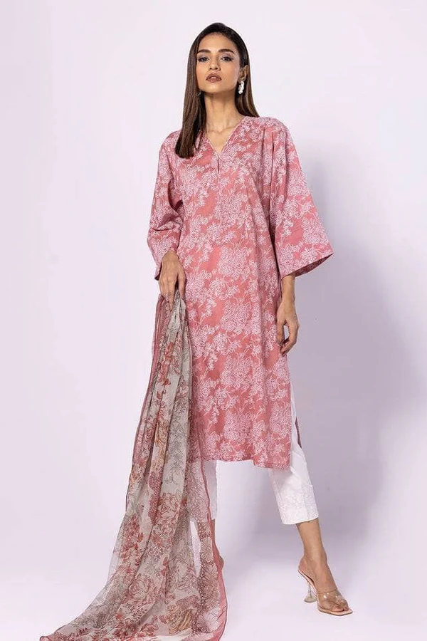 Khaadi Summer Neutrals | LLA23126 Pink (GZ-358)