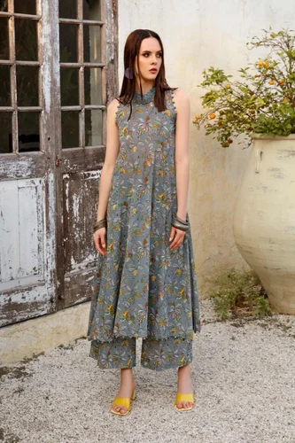 Maria.B M.Basics Embroidered Lawn 2024 | 5-A (GZ-488)
