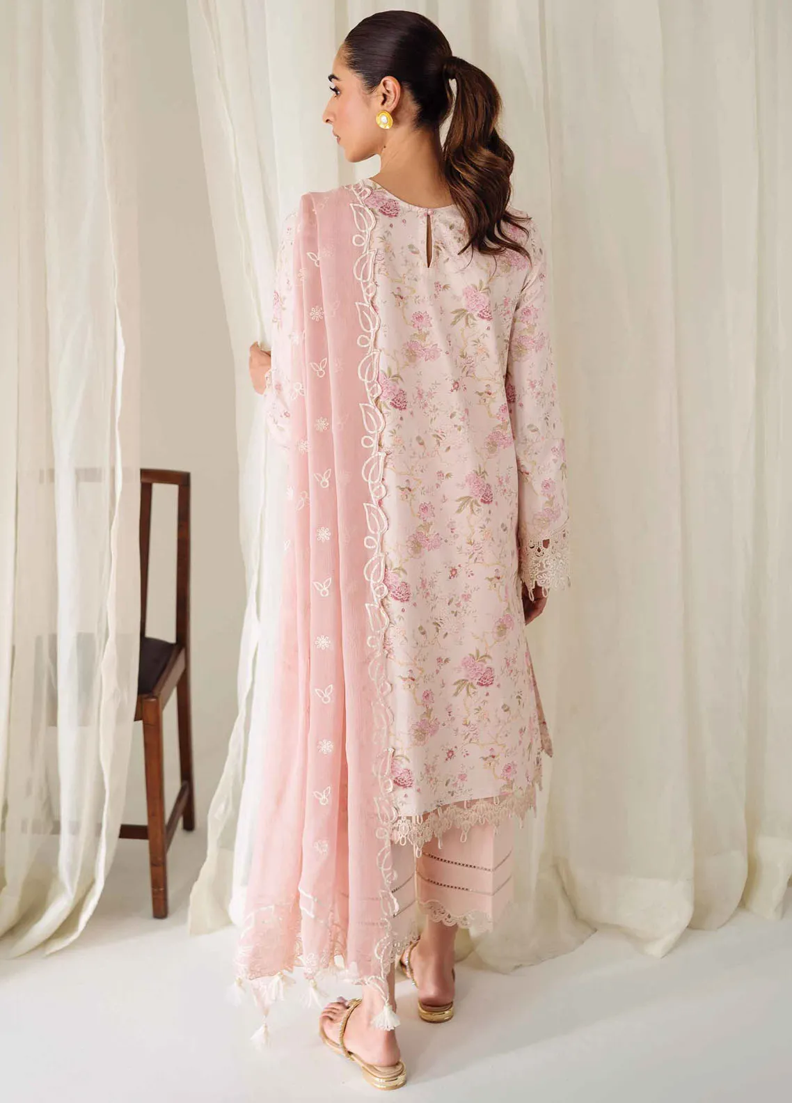 Qprints By Qalamkar Embroidered Lawn 2024 | QLM24QP AR-10 Helene - Image 3