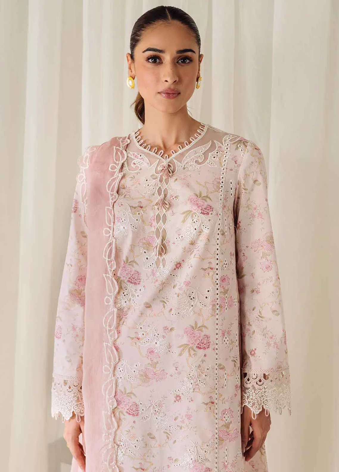 Qprints By Qalamkar Embroidered Lawn 2024 | QLM24QP AR-10 Helene - Image 4
