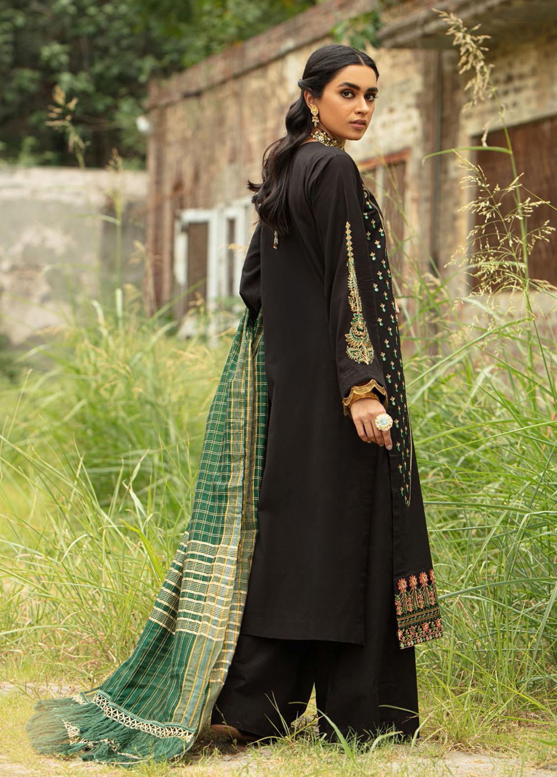 RajBari Embroidered Jacquard Suits RB22SS 6A - (GZ-38) - Image 2