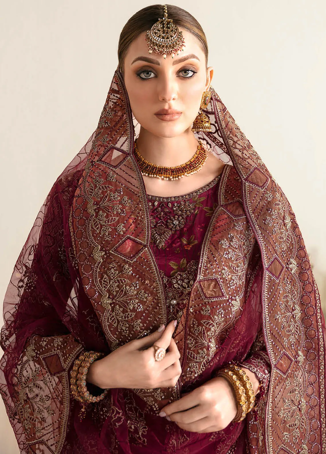 Ramsha Luxury Embroidered 2024 | E-103 - Image 3