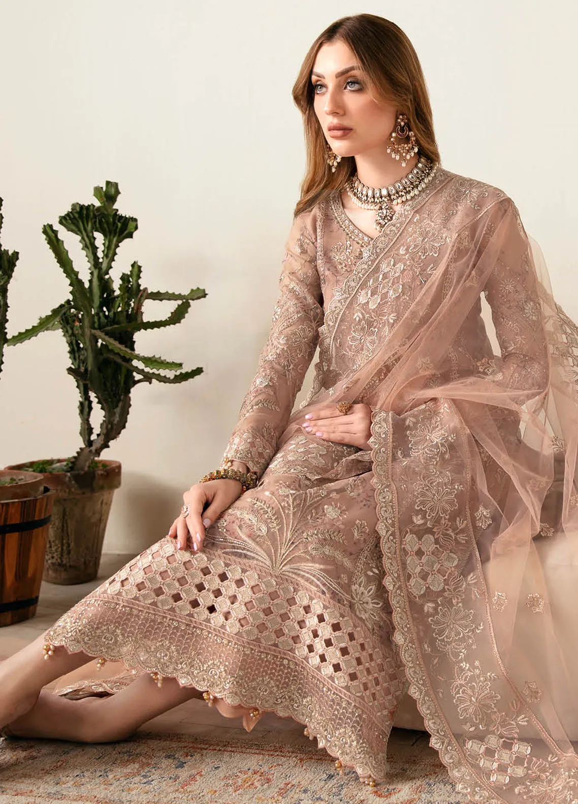 Ramsha Luxury Embroidered 2024 | E-104 - Image 3