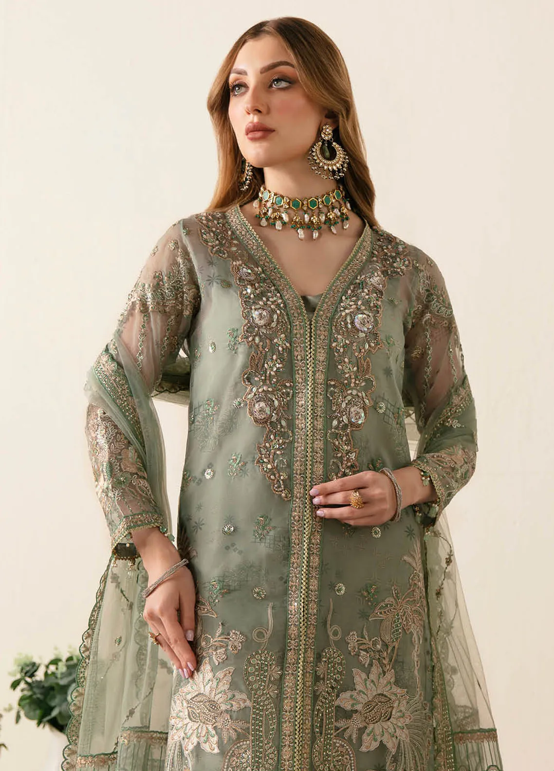 Ramsha Luxury Embroidered 2024 | E-106 - Image 3