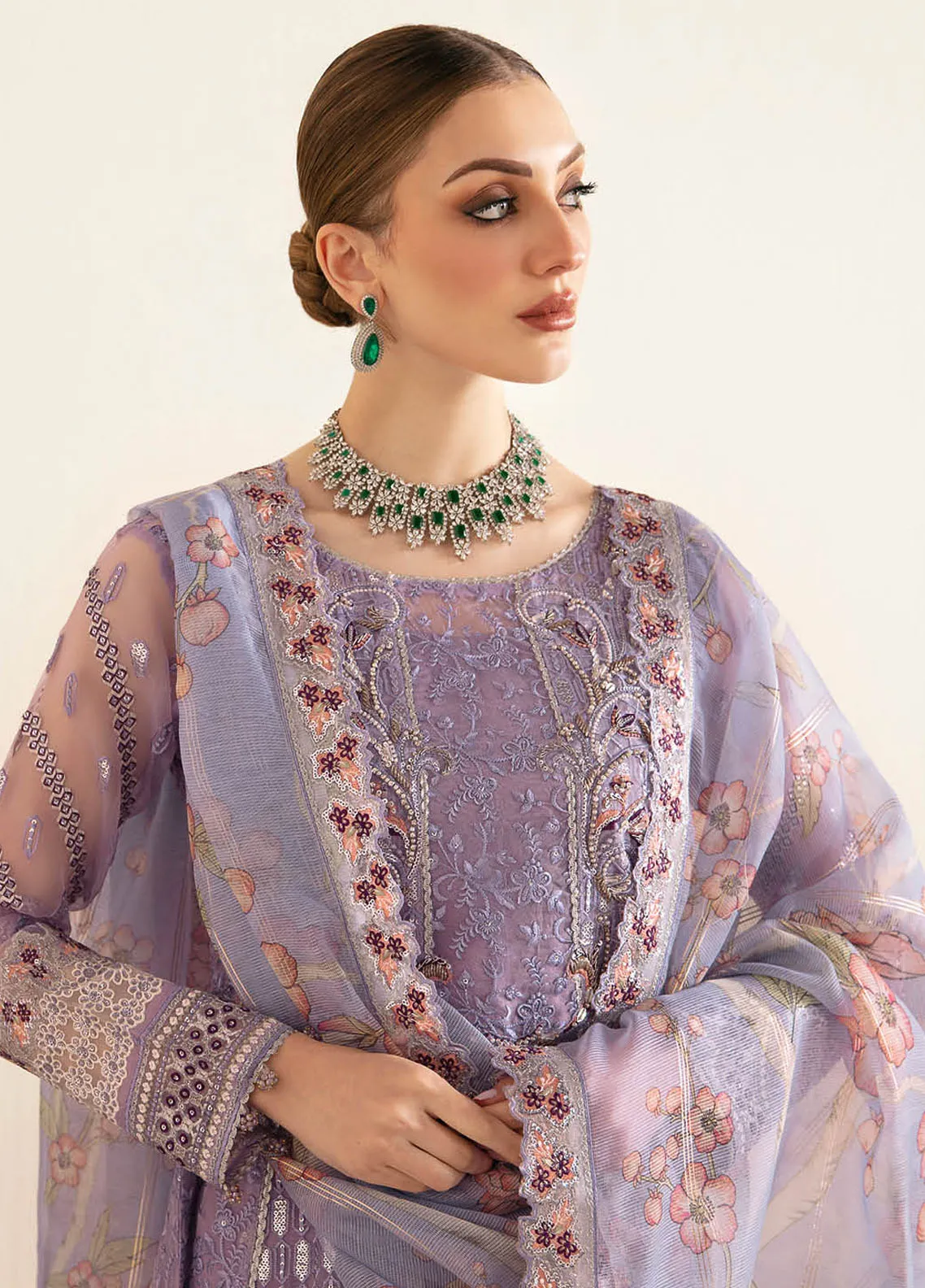 Ramsha Luxury Embroidered 2024 | E-107 - Image 3