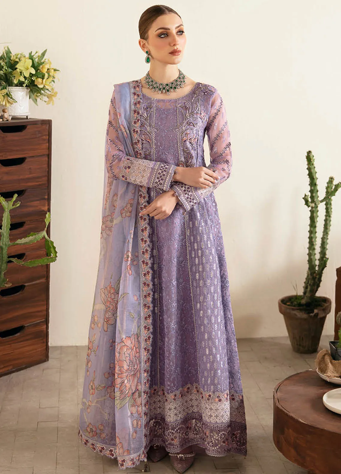 Ramsha Luxury Embroidered 2024 | E-107 - Image 5