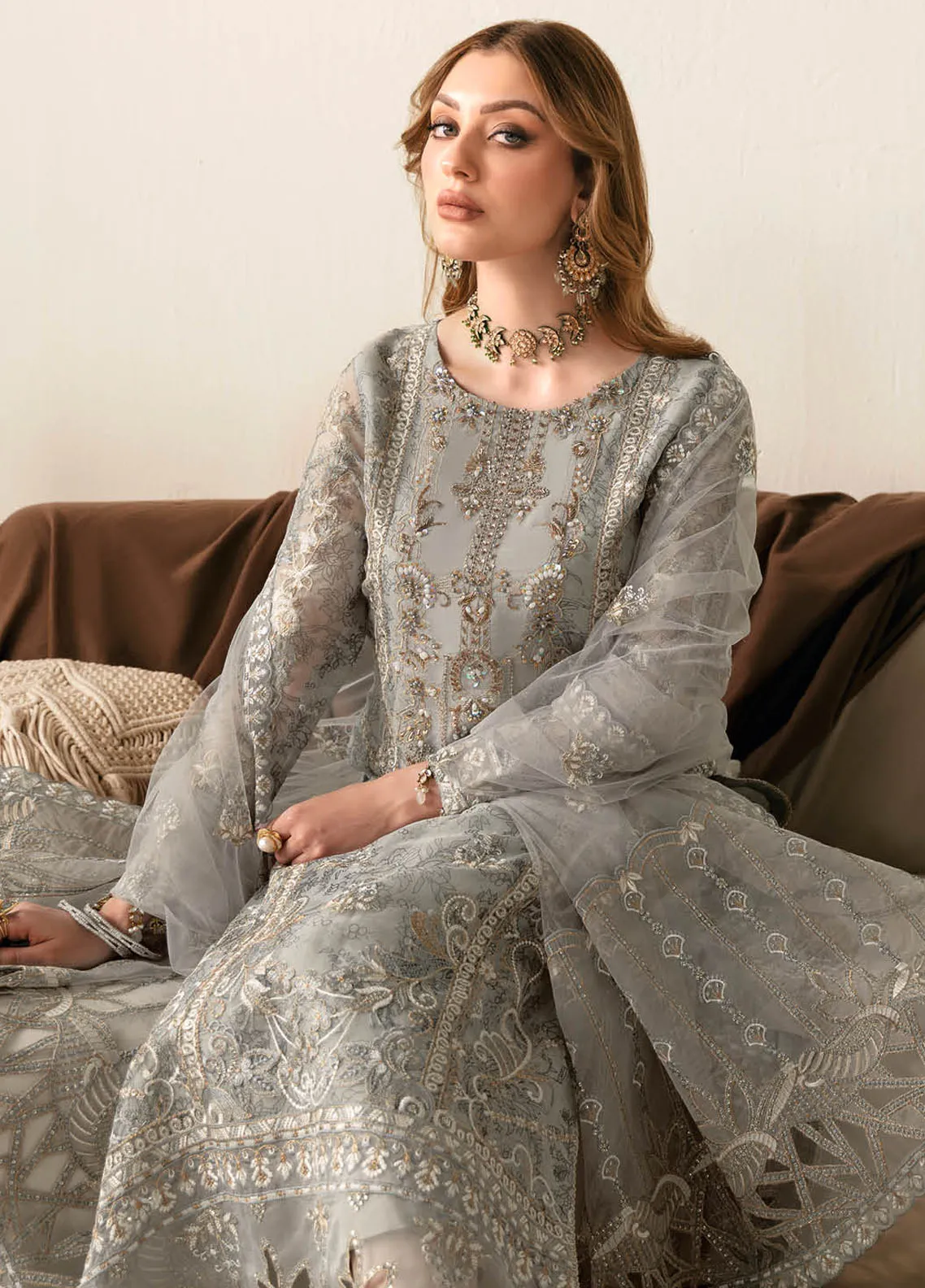Ramsha Luxury Embroidered 2024 | E-108 - Image 4