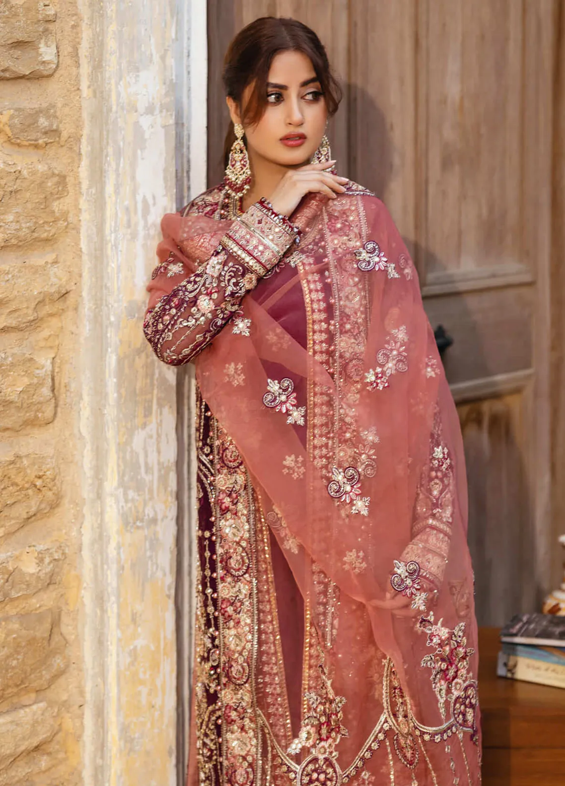 Sajal by Serene Wedding Collection | SB-34 - Image 2