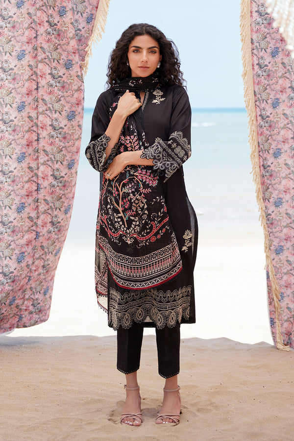 Festive Embroidered Lawn Vol II 2024 By Sahar | S24-FE-V2-05 - Image 3