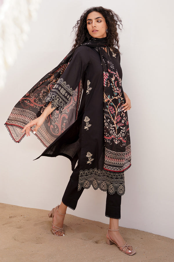 Festive Embroidered Lawn Vol II 2024 By Sahar | S24-FE-V2-05 - Image 2