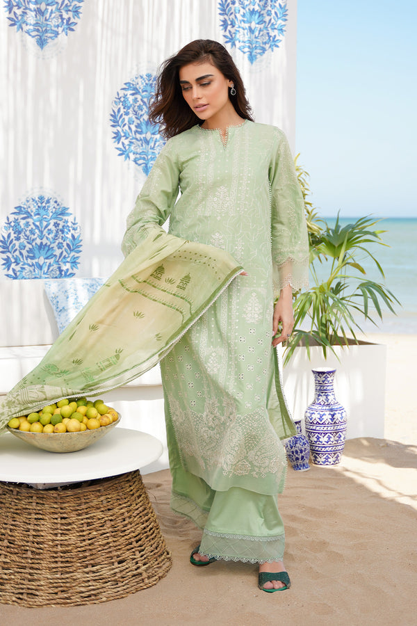 Festive Embroidered Lawn Vol II 2024 By Sahar | S24-FE-V2-01 - Image 4