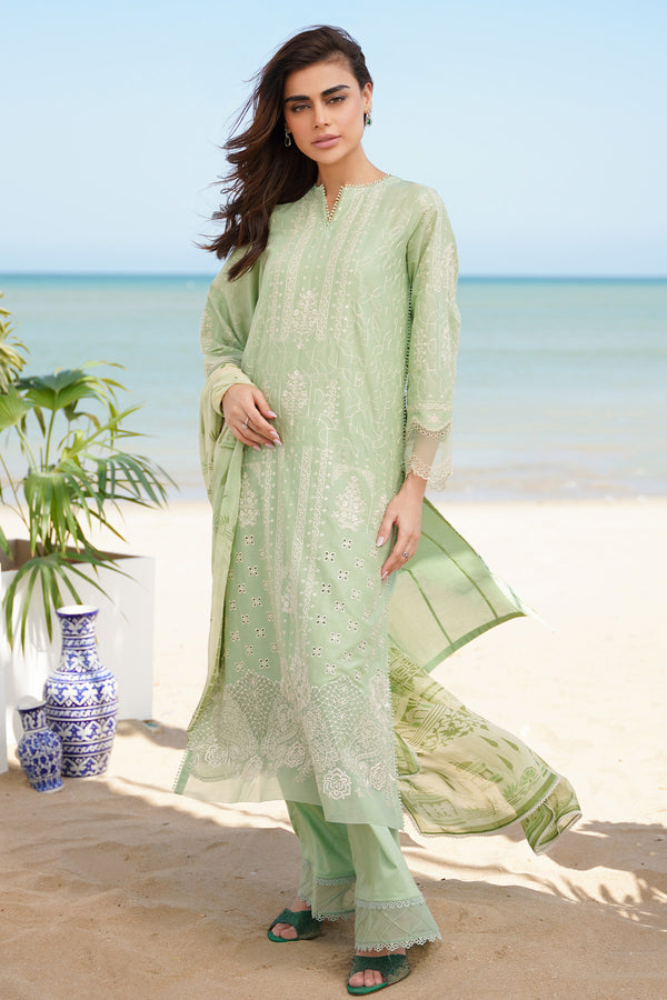 Festive Embroidered Lawn Vol II 2024 By Sahar | S24-FE-V2-01