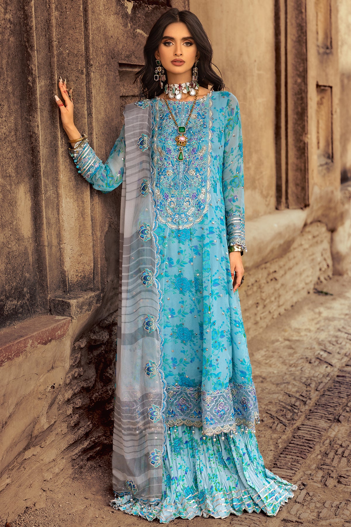Luxury Chiffon Collection | Vasal | Charizma | VSL25-10